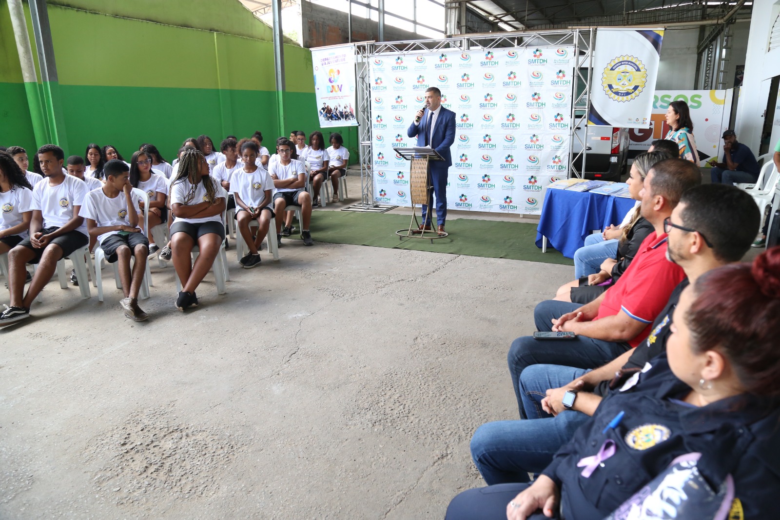 Aula Inaugural da Guarda Mirim Municipal ASCOM SFI Wagner Fraga 18