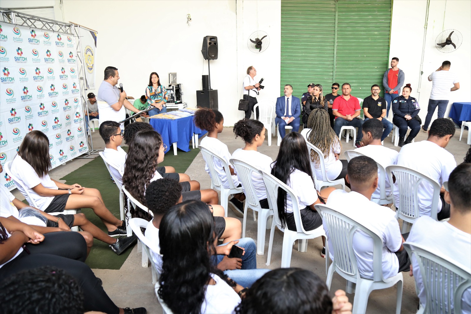 Aula Inaugural da Guarda Mirim Municipal ASCOM SFI Wagner Fraga 2