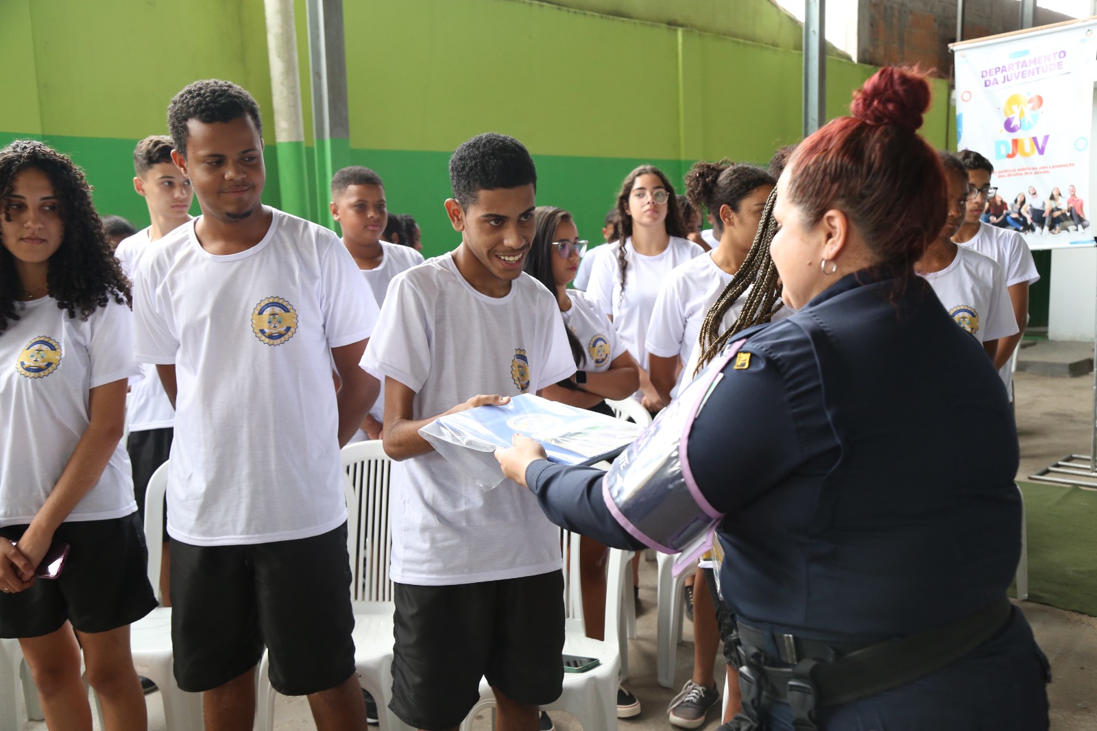 Aula Inaugural da Guarda Mirim Municipal ASCOM SFI Wagner Fraga 9