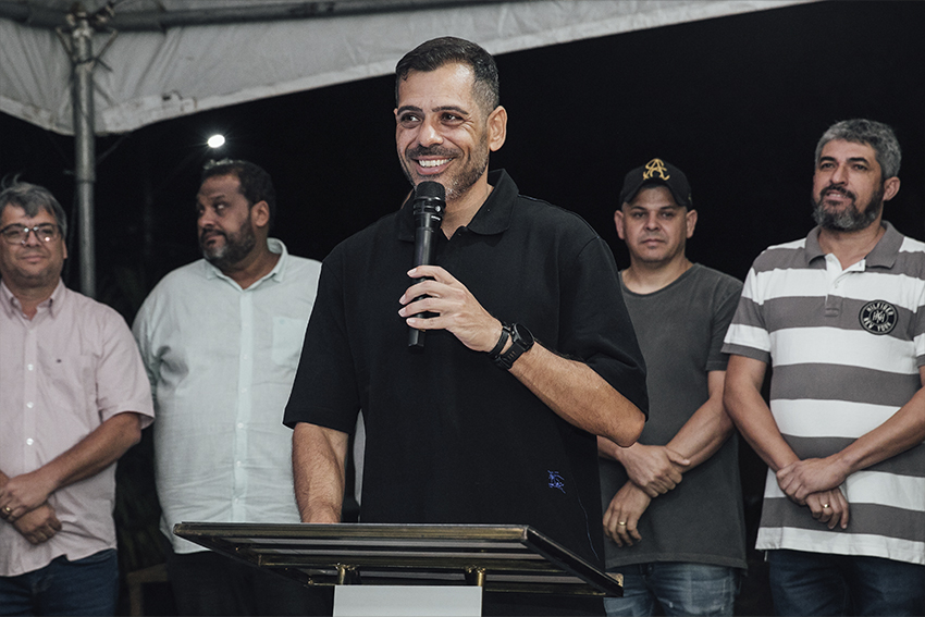 BRUNO INAUGURAÇÃO CAMPO