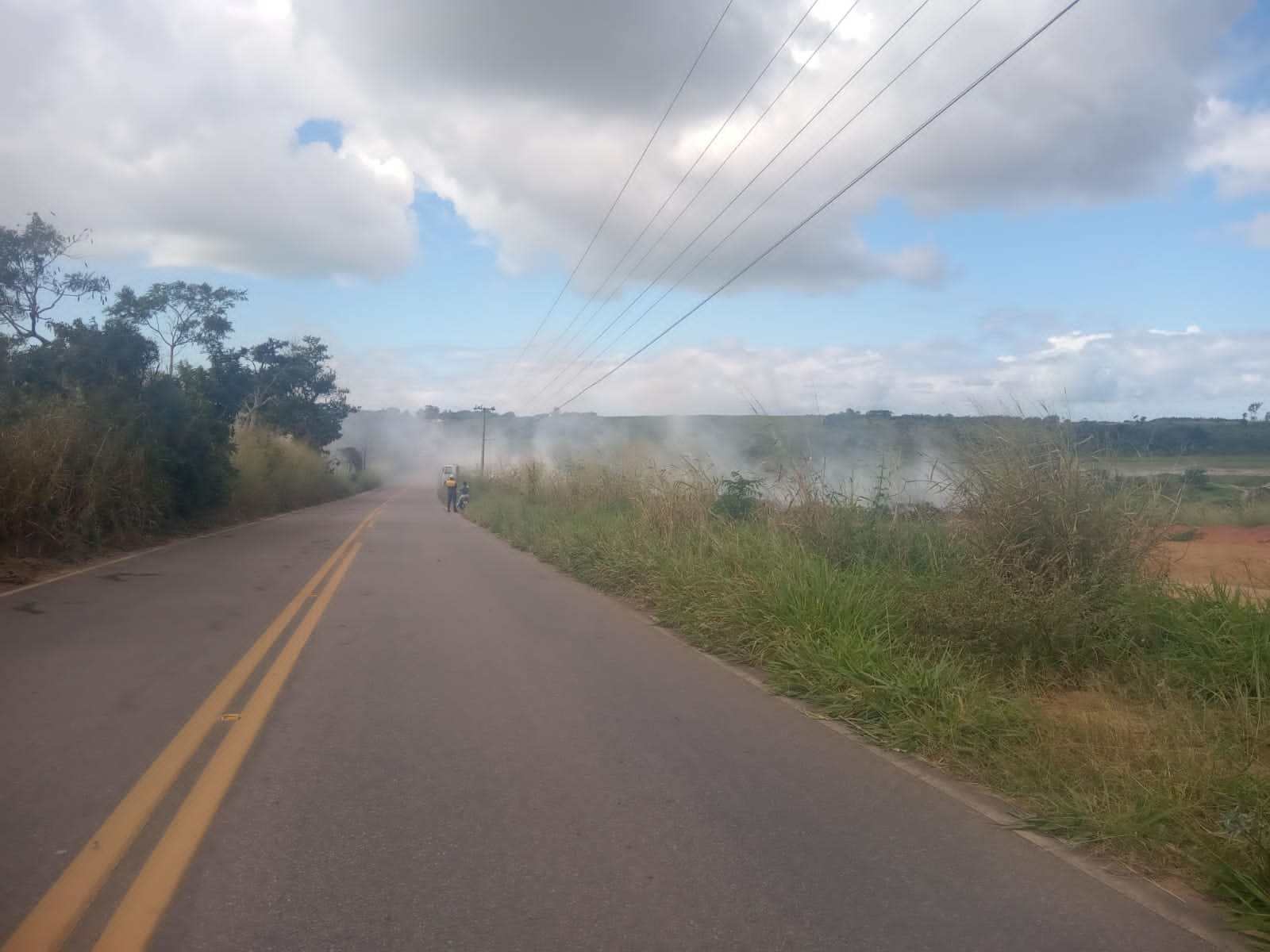 Guarda Ambiental controla queimadas em Batelão e na área central Divulgação GAM 4