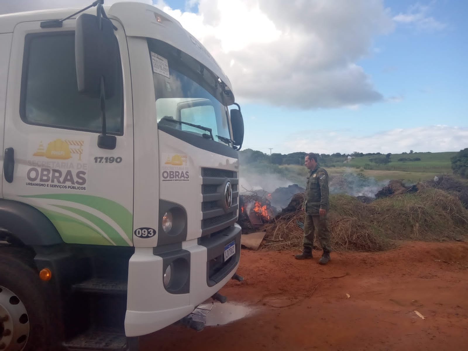 Guarda Ambiental controla queimadas em Batelão e na área central Divulgação GAM 5