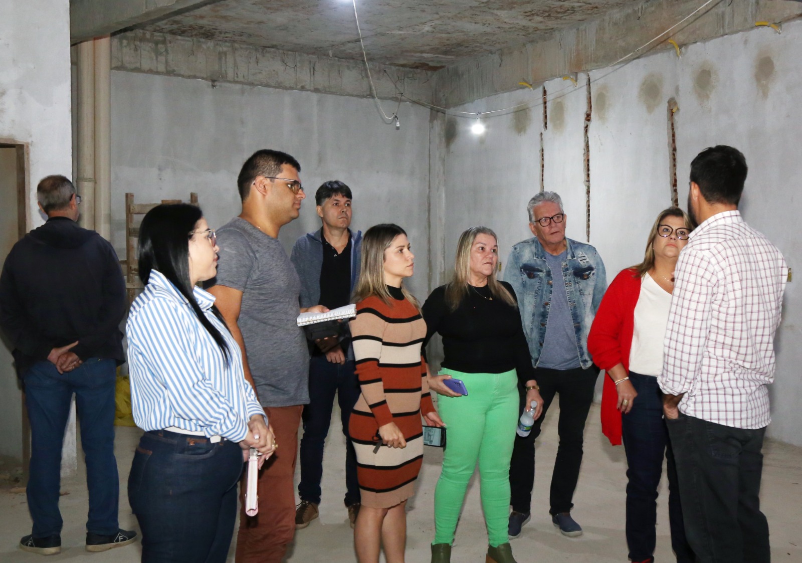 Prefeita visita obras de ampliação do Hospital Municipal Manoel Carola ASCOM SFI Wagner Fraga 2