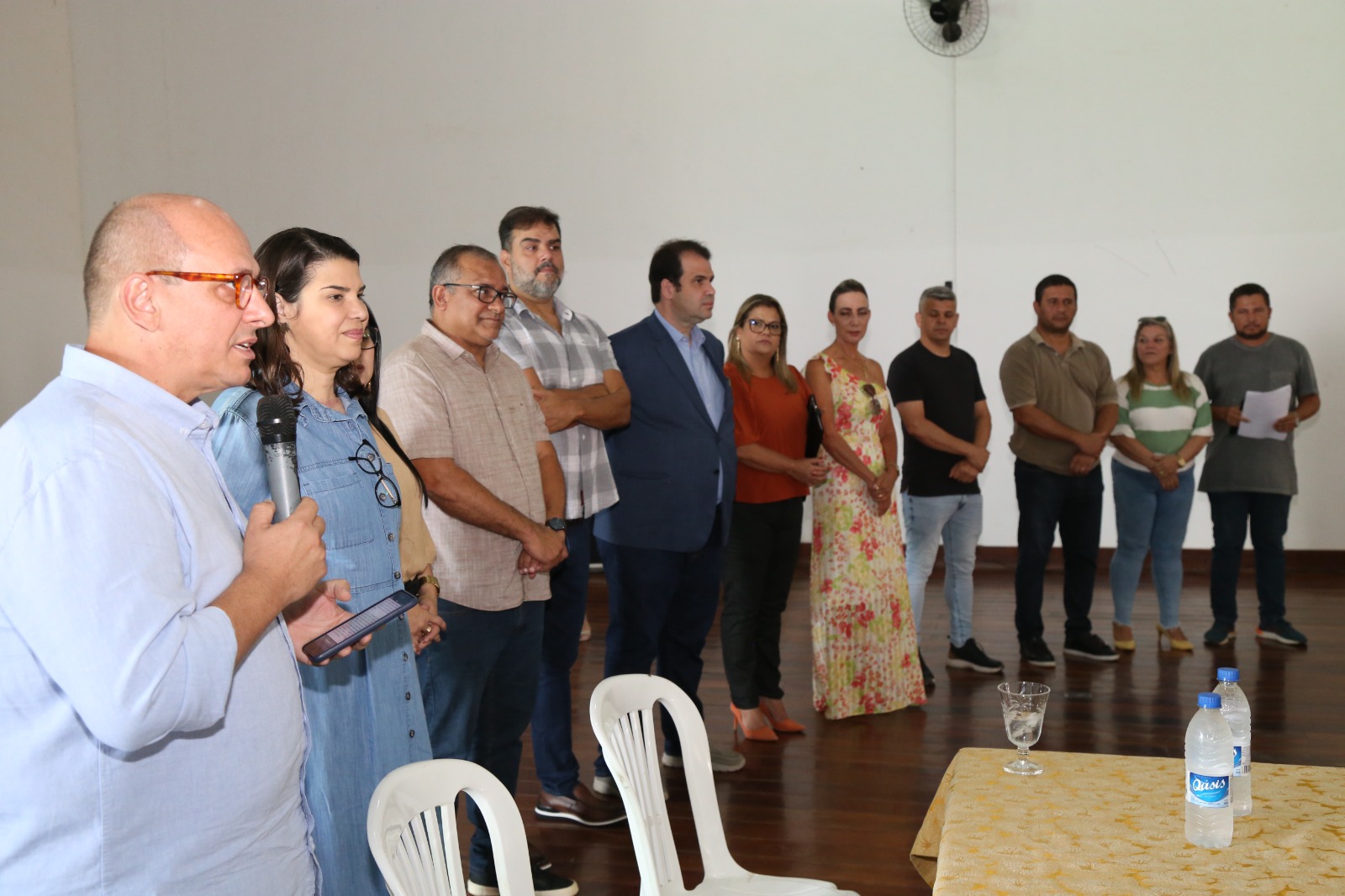Prefeitura e Governo do Estado firmam convênio para inaugurar Teatro José Renato Cunha Ascom SFI wagner fraga 3