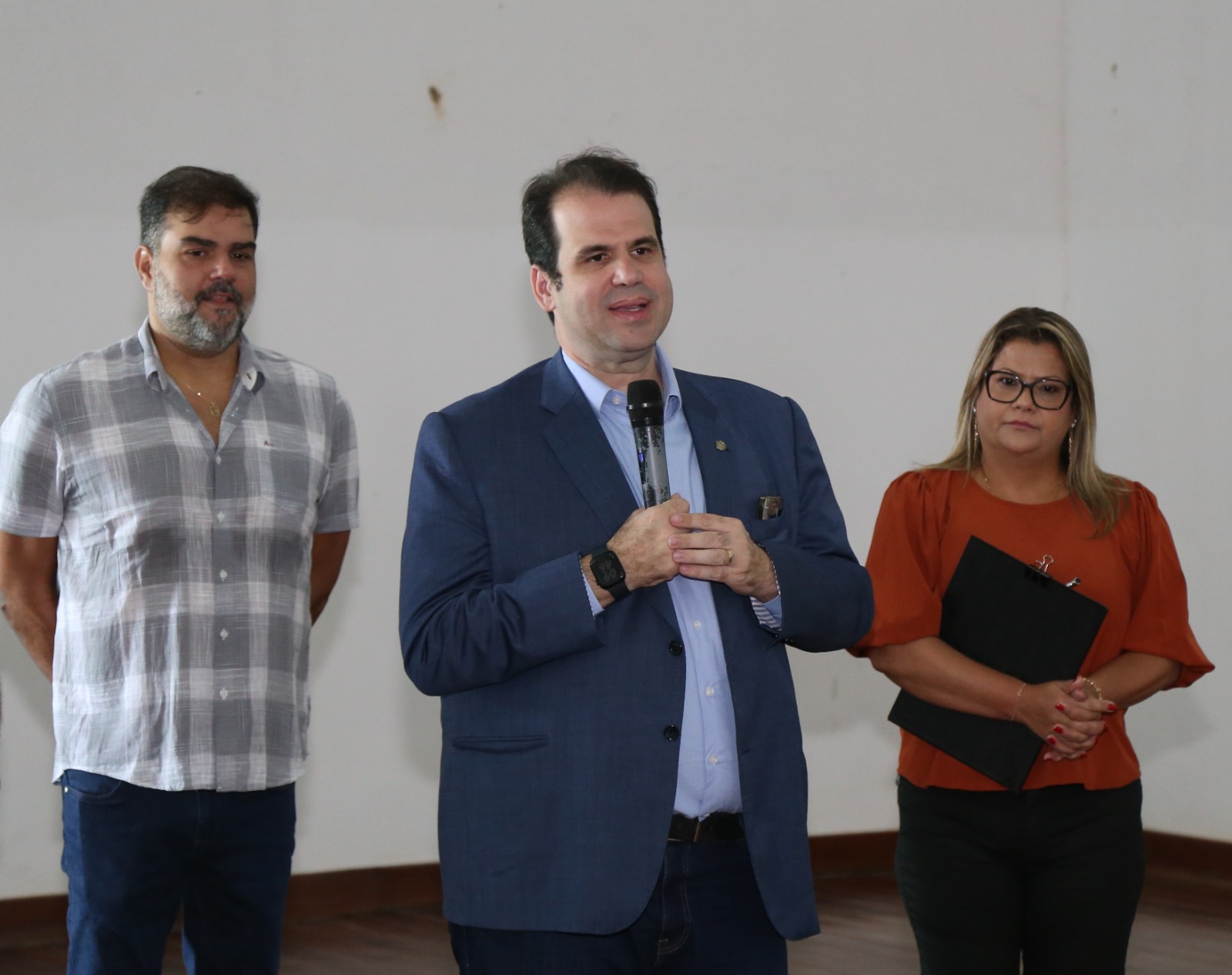 Prefeitura e Governo do Estado firmam convênio para inaugurar Teatro José Renato Cunha Ascom SFI wagner fraga 5