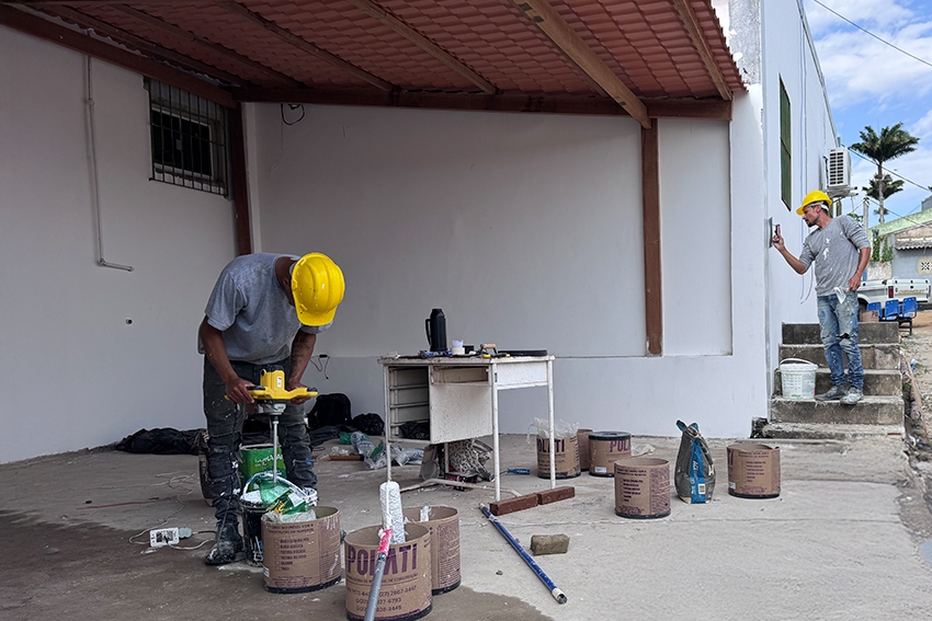 REFORMA COZINHA DO HOSPITAL