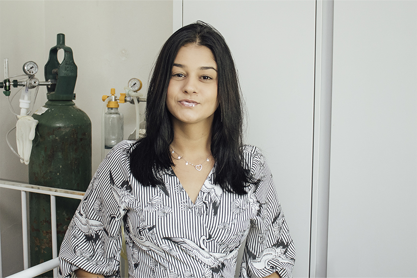 personagem agente de saúde