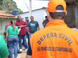 Equipes da prefeitura de SFI visitam locais atingidos pela chuva de granizo