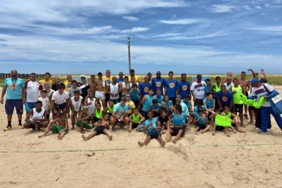 Beach soccer reúne talentos em Santa Clara