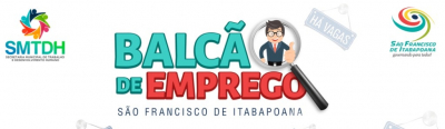 Balcão de Emprego com vaga para auxiliar administrativo