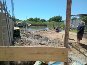 Sema notifica responsável por obra irregular à margem do Rio Paraíba do Sul, em Gargaú