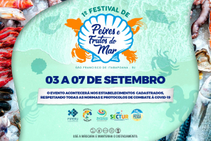 1º Festival de Peixes e Frutos do Mar começa nesta sexta-feira (3)