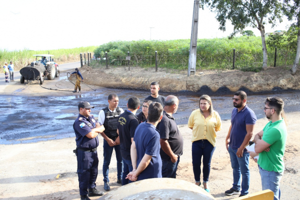 Prefeita acompanha avanços em obras no Centro