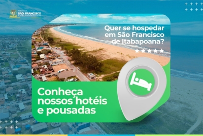 Portal da Prefeitura disponibiliza aba com informações sobre hotéis e pousadas de SFI