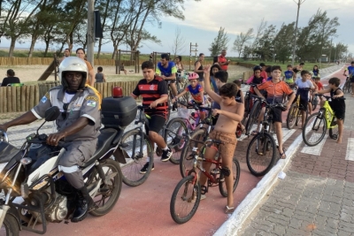 Passeio ciclístico infantil encerra atividades deste sábado (07/02) em Santa Clara