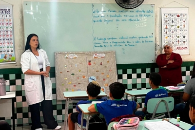 Escolas de Carrapato e Valão Seco recebem Semana Saúde na Escola