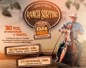 38ª ExpoAgro: Ranch Sorting com inscrições abertas até dia 13 de setembro com R$ 30 mil em premiações