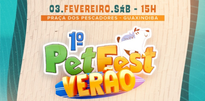 1º PetFest Verão acontece neste sábado (3) em Guaxindiba