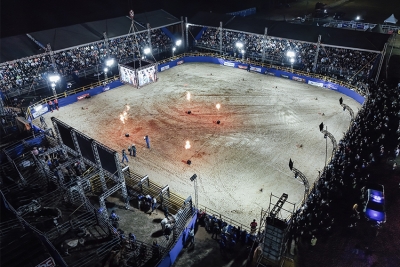 Cavaleiro de SFI vence o rodeio na 40ª Expoagro