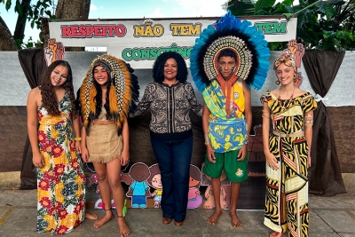 Alunos de Brejo Grande apresentam trabalho de Relações Étnico-Raciais