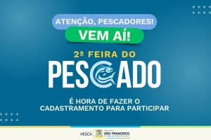 Inscrições para a Feira do Pescado terminam no próximo sábado (28/03)