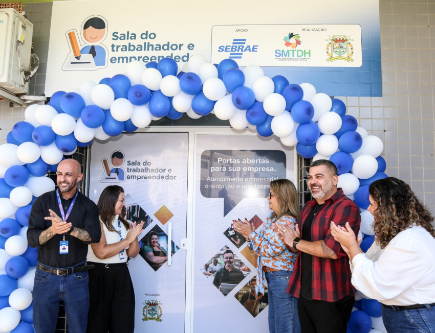 Prefeitura e Sebrae inauguram Sala do Empreendedor