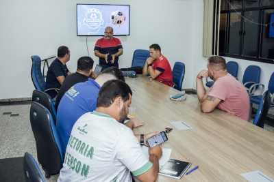 Reunião define últimos detalhes do Campeonato de Futebol Amador de SFI