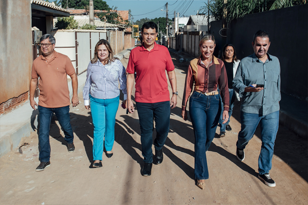 Prefeita e equipe vistoriam obras e projetam novas intervenções em SFI