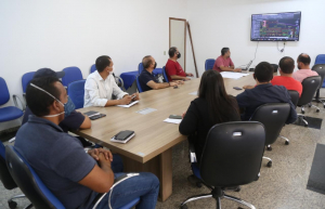 Reunião discute projeto de reforma do Parque de Exposições de Praça