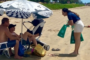 Secretaria de Meio Ambiente realiza ação em Guaxindiba