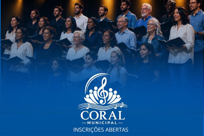 Inscrições para o Coral Municipal são prorrogadas