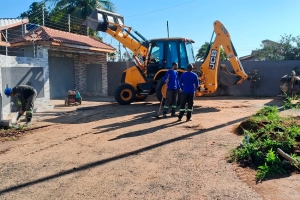Prefeitura inicia mais uma obra no Centro da cidade