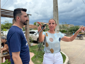 Prefeita Yara Cinthia visita o litoral de São Francisco para ouvir moradores