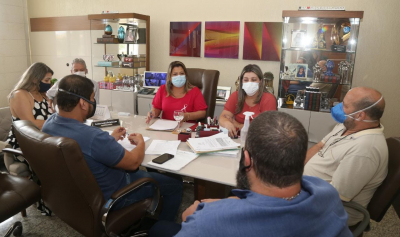 Prefeita Francimara participa de várias ações no município