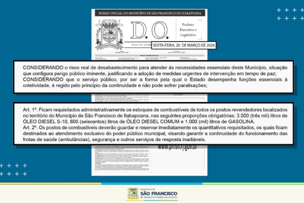 Prefeitura adota medidas para evitar desabastecimento da frota