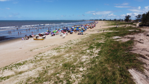 Praias de São Francisco registram grande movimento após o carnaval