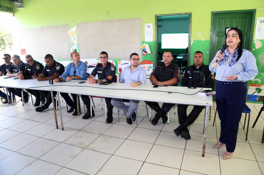 Reunião do Conseg na Praia de Gargaú debate Segurança Pública no município