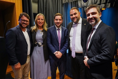 Prefeita de SFI participa de posse de Thiago Pampolha no RJ