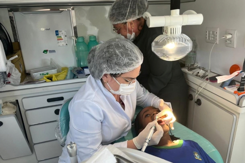 Atendimentos odontológicos acontecem em 5 localidades de SFI nesta semana