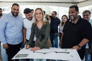 Lagoa do Salgadinho recebe ordem de serviço do programa “Limpa Rio Margens”