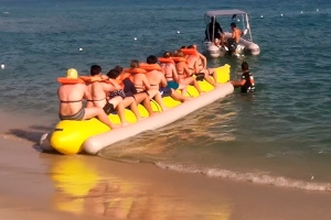 Secretaria de Segurança vai demarcar áreas para o uso de banana boats