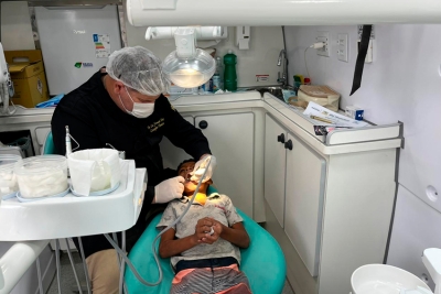 Odontomóvel inicia atendimentos do mês de março em Pingo D’Água