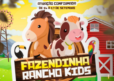 38ª Expoagro: Rancho Kids será uma das atrações do Espaço Kids