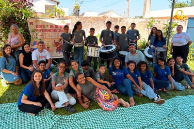 Alunos da Escola Municipal Décio Machado participam do projeto “Bois e Blocos Sanfranciscanos”
