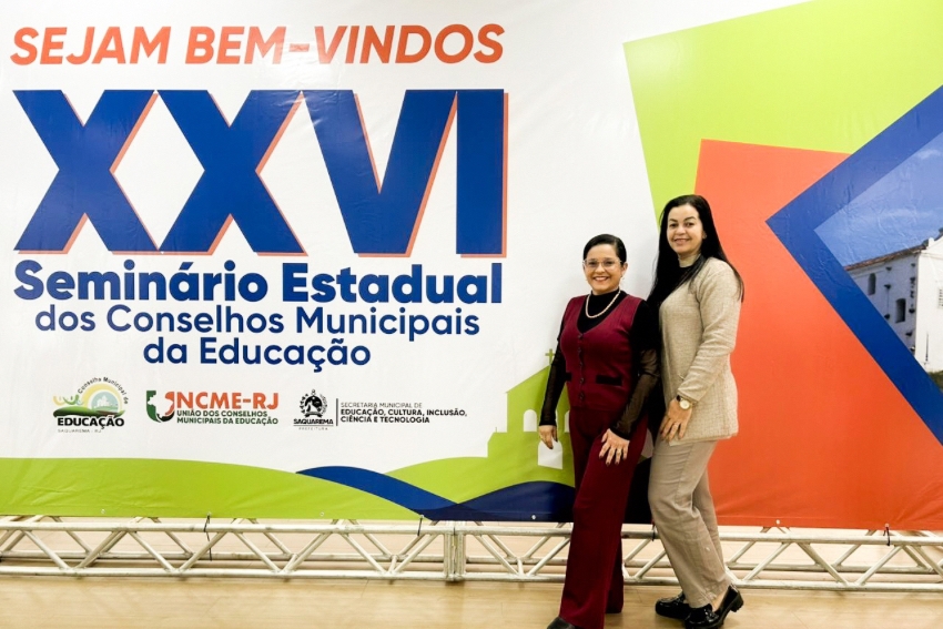 Integrantes Conselho Municipal de Educação de SFI participam de Seminário Estadual em Saquarema