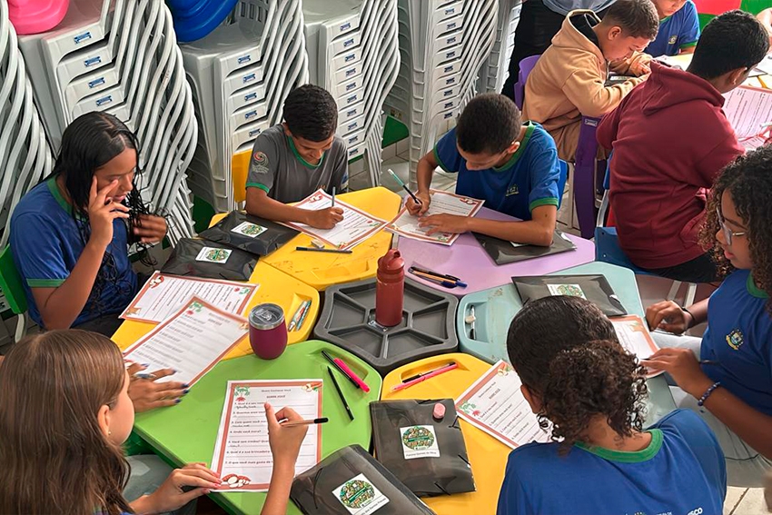 Alunos de Pingo D’água participam do projeto “Agroecologia na Escola”