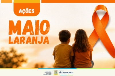 “Maio Laranja” terá ações educativas e de prevenção em escolas municipais