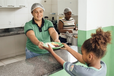 Mais de 2 milhões de refeições na merenda escolar servidas do início do ano até agora