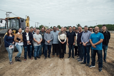 Prefeita e secretário de Estado Bruno Dauaire percorrem localidades em busca de melhorias para São Francisco