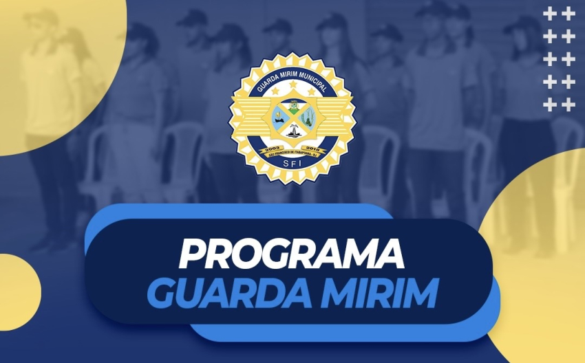 Inscrições para a Guarda Mirim Municipal começam na próxima segunda (13)